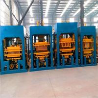 Machine automatique de fabrication de briques non cuites SmallQT4-26 pour blocs creux à partir de cendres volantes et de sable, destinée au marché africain