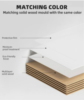 Panneaux et planches en contreplaqué, bois massif, MDF Classe A, placage chêne blanc Rift E0 pour la décoration et l'ingénierie, exportation usine