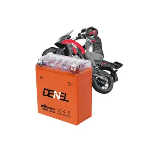 YB3L-BS produsen Tiongkok GEL 12v 3AH AGM disegel pemeliharaan gratis baterai asam timbal baterai sepeda motor