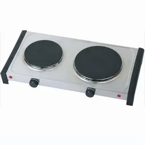 ES-020E Commercial Cook Stove Double Solid Household Commercial Electric Cooking Hotplate