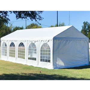 Structure d'ombrage temporaire en tissu PVC blanc pour chapiteau, tente de prière d'église grande capacité pour événements et fêtes - Product Image 1