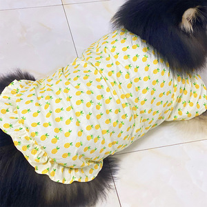 Mignon grand chien gilet été robe pour animaux de compagnie pour chiens moyens à grands, Golden Retriever, Labrador, Samoyède, vêtements de protection solaire minces - Product Image 4