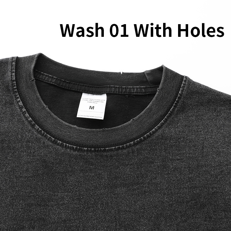 flower wash with holes