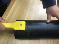 Outil de polissage de tuyaux en PEHD à prix avantageux, grattoir manuel pour tuyaux en plastique, grattoir pour raccords électrofusion, lame de grattoir