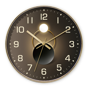 Bắc Âu Thời Trang Sáng Tạo Nghệ Thuật Sơn Nhựa Trừu Tượng Đồng Hồ Treo Tường Biểu Tượng Tùy Chỉnh Im Lặng Vòng Món Quà Sang Trọng Đồng Hồ Cho Phòng Khách - Product Image 1