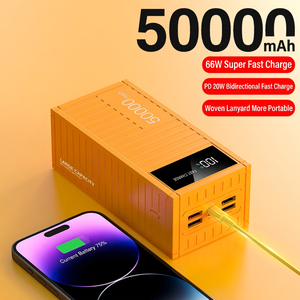 แบตสำรองแบรนด์ดัง 50000mAh 66W ชาร์จเร็ว พกพาสะดวก พร้อมหน้าจอ LED พอร์ต Type C - Product Image 4