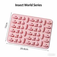 Moule en silicone en gros pour bonbons gélifiés en forme de créatures marines, qualité alimentaire, mini-bac à chocolat et gelée, formes requin, pieuvre, étoile de mer