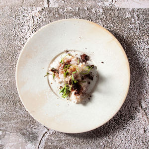 Entrées à large bord Platos et plats résistance aux rayures hôtel qualité cuisine occidentale dîner principal Platos pour steak assiette principale en céramique - Product Image 1