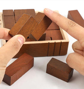 Vendita all'Ingrosso di Puzzle 3D in Legno, Gioco Mentale Stimolante, Antistress, Sfida Spaziale - Product Image 2