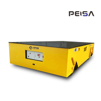 Carro de Transferencia Eléctrico sin Rieles, Operado por Batería, para Transporte de Carga en Estructuras de Acero Moldeado