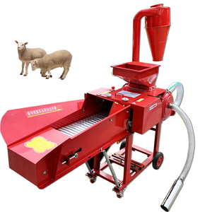 Trang trại sử dụng thương hiệu mới PELLET chế biến thức ăn Ngô rơm ủ chaff cắt đậu phộng vỏ cỏ Máy cắt - Product Image 1