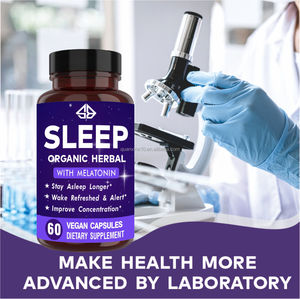 Cápsulas de Magnesio con Extractos Herbales para Adultos, 60 Unidades, para Mejorar la Calidad del Sueño y la Relajación - Product Image 4