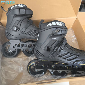 Patins à roues alignées professionnels SeeMore pour adultes, 3 roues, chaussures de patinage à roulettes, botte rigide, slalom, patines 3 ruedas, patins à roulettes en ligne - Product Image 2