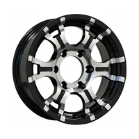 Jantes en alliage d'aluminium 15x6.0, PCD 5x114.3 6x139.7, ET0, robustes, capacité de charge 1150 kg, jantes tout-terrain pour SUV, pick-up, performance personnalisée CNC