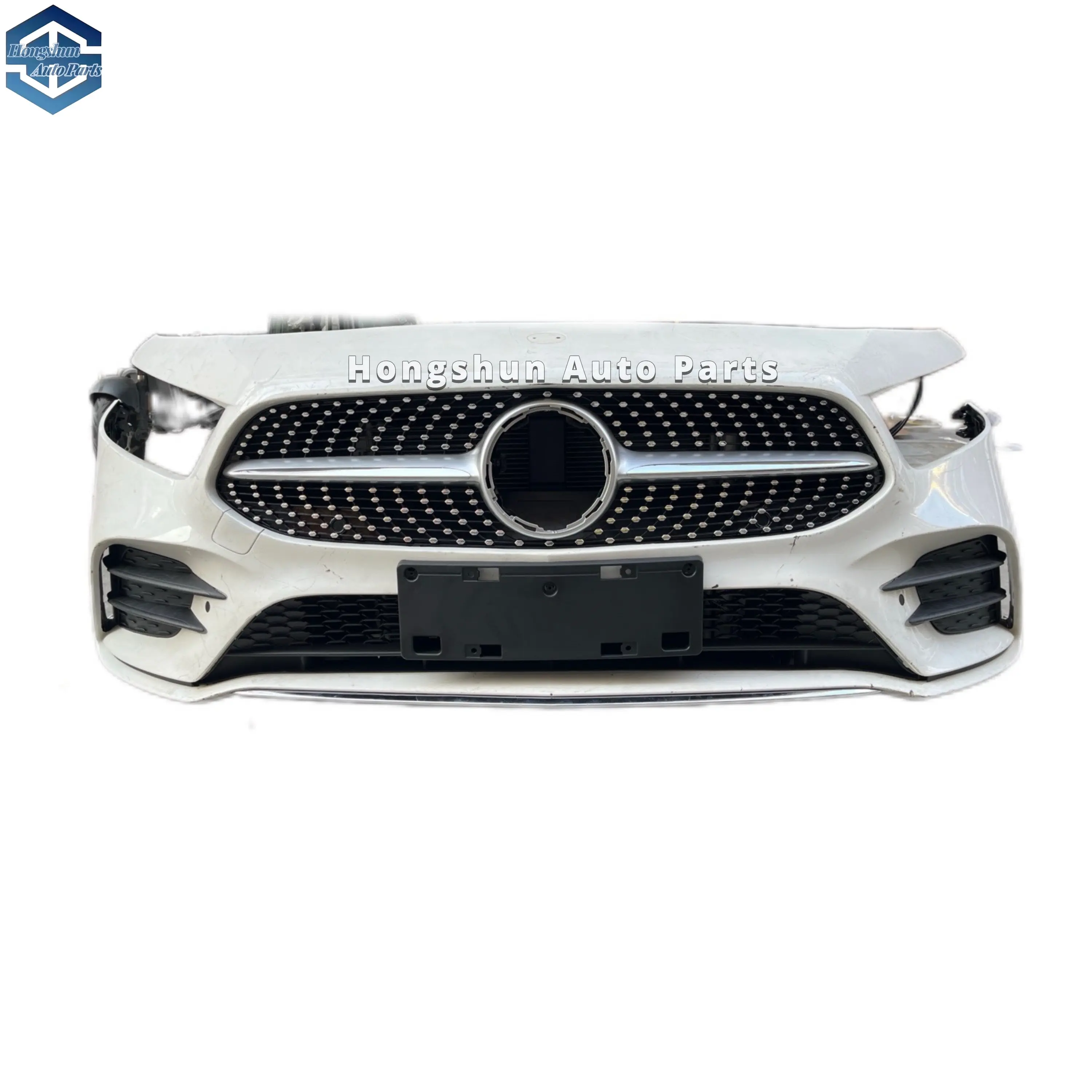 Original A177 body kit suitable for Mercedes-Benz A-class W177 V177 A180 A200 A45 front bumper body kit with grille bumper