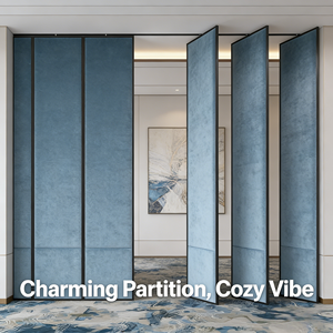 ฉากกั้นห้อง SZMK 2026 อะลูมิเนียมอะคูสติกแบบโมเดิร์น กันเ<span class=keywords><strong>ส</strong></span>ียง พับได้ เลื่อนได้ 6 บาน แบบตั้งพื้น <span class=keywords><strong>ส</strong></span>ำหรับห้องนอน <span class=keywords><strong>ห้อง</strong></span><span class=keywords><strong>ท</strong></span>ำงานเคลื่อนย้ายได้ - Product Image 1