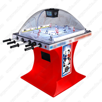 2 игрока, классическая спортивная игровая машина для детей и взрослых, Настольная хоккейная Аркада с электронным бомбардиром