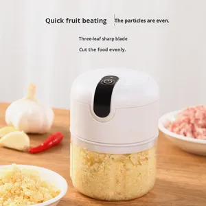 Mini Hachoir Électrique Sans Fil Intelligent pour Ail, Broyeur et Coupe-Pâte en ABS pour Usage Domestique et Préparation de Pâtes pour Bébé - Vente en Gros - Product Image 1