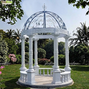 Villa Hotel Diseño <span class=keywords><strong>de</strong></span> paisaje Cúpula <span class=keywords><strong>de</strong></span> piedra <span class=keywords><strong>de</strong></span> mármol natural Jardín Gazebo - Product Image 3