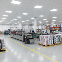 Machine de fabrication de sacs à 8 soudures latérales pour la Chine, prix abordable, pour sachets de thé, café, snacks et aliments en aluminium avec fermeture éclair déchirable