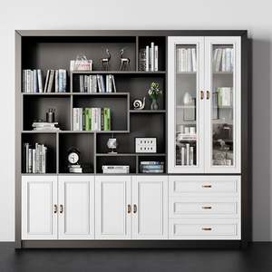 <b>Library</b> Furnitures <b>Bookcase</b> Home Office <b>Bookcases</b> Modern - Product Image 2