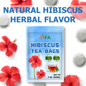 Poudre de thé d'hibiscus en sachets à prix de gros – Complément de qualité supérieure, saveur naturelle et fiable, à base de plantes - Product Image 6