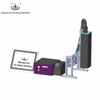 Printer Inkjet UV Piezo DOD IPS-6711 Elektrik 360DPI dengan Tinggi Cetak 72mm untuk Kemasan Logam dan Identifikasi Detail