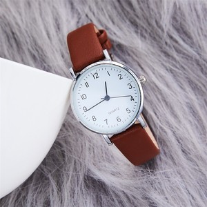 Reloj de Pulsera para Mujer, Correa de Cuero Simple, Reloj de Cuarzo de Moda, Fabricante, Venta al por Mayor - Product Image 3