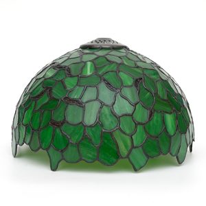 Protifcra <strong>Green</strong> Stained Glass Wisteria Lampshade Replacement for Table <strong>Lamps</strong> Ceiling Pendant Hanging Light Home Office Decor - Product Image 4