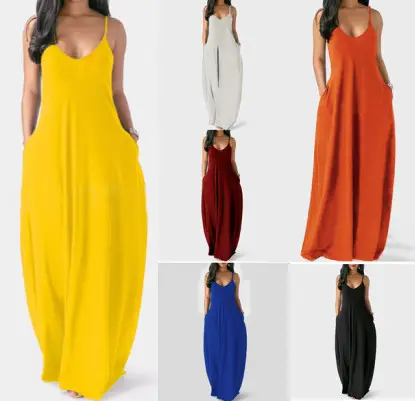 Women'S Plus Size Dress Loose Casual Dresses 2022 New Style Sexy Casual Plus Size Women'S Clothing