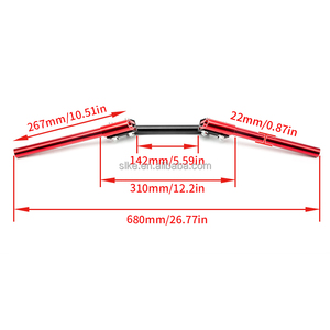SLKE <span class=keywords><strong>Moto</strong></span> modification cyclomoteur soudage creux <span class=keywords><strong>guidon</strong></span> scooter rue vélo <span class=keywords><strong>guidon</strong></span> séparé - Product Image 3