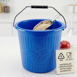 Ele-Gate Plastic <b>Bucket</b> 16 Liters Bpa Free For Home Office Storage - Product Image 1