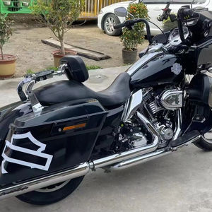 Moto Cruiser d'occasion en gros 1200cc, démarrage électrique et manuel, compatible avec les modèles Softail, protection pour sacoches - Product Image 4