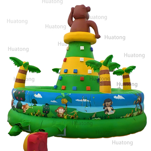 Balon <span class=keywords><strong>bouncer</strong></span> melompat Istana Monyet balon pemanjat tembok permainan melenting panjat tebing - Product Image 3