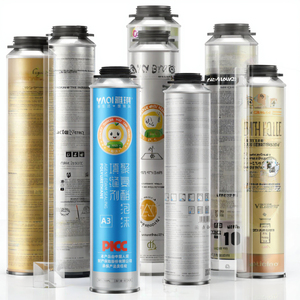 750ml <strong>One</strong> <strong>Component</strong> Polyurethane <strong>Foam</strong> Expander Clear Silicone Sealant for Construction Woodworking Packaged Spray Type - Product Image 3