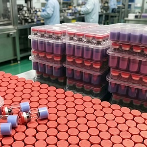 Péptido de Cobre GHK-Cu en Polvo Directo de Fábrica, Alta Pureza, Péptido Liofilizado GHK Cu, Grado Cosmético, Materia Prima para el Cuidado de la Piel - Product Image 3