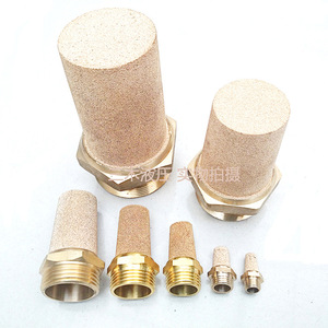 Silencieux en cuivre Luosheng SL-01 SL-02 SL-03 SL-04 SL-06 pour électrovanne, composant pneumatique - Product Image 2