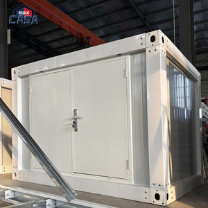 Vente en gros Grande niche pour <span class=keywords><strong>chien</strong></span> en extérieur Conteneur plat préfabriqué en acier - Product Image 3