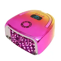 Professionnel Rechargeable 96W UV LED Profession Durcissement Technologie Lampe À Ongles Manucure Forte UV Gel Lampe À Ongles