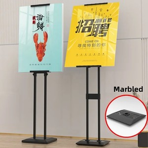 Impermeable, entrada portátil Cabina de carteles de alta resistencia, marco de aluminio KT Booth Display Board Mall Publicidad Carteles promocionales - Product Image 1