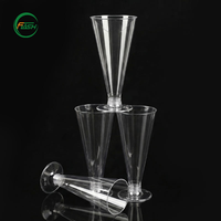 Verres à vin rigides réutilisables en plastique PS Flash Pack Premium, adaptés aux bars, hôtels, réceptions de mariage, événements et fêtes