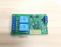 Module de relais à 2 canaux ZL-RC02 pour télécommande sans fil de téléphone portable, module d'ouverture de porte