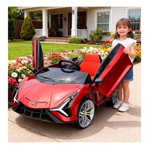 Coche Eléctrico Resistente para Niños, Doble Tracción, Batería de 6V4.5, Reproductor de Música MP3, 4 Ruedas, Educación Temprana, Arranque con un Botón - Product Image 1
