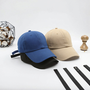 Cotton Twill <b>Baseball</b> <b>Cap</b> Adjustable 6 Panel Dad Hat Casual Outdoor Sports Curved Brim Lightweight Breathable Everyday Headwear - Product Image 2