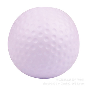 Golf Ball Shape Pu Foam High <b>Rebound</b> Stress Relief Toy Fidget Toy For 8 To 13 Years Unisex - Product Image 1