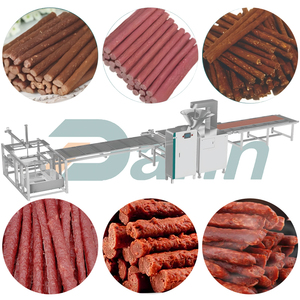 Ligne de production automatique de croquettes et de bâtonnets de viande pour chiens avec garantie de 2 ans en acier inoxydable - Product Image 3