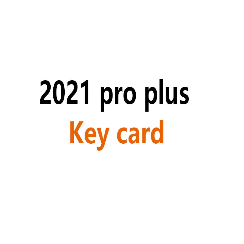 2021 originale pro plus keycard 100% attivazione online 2021 chiave magnetica 2021 pro plus