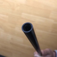 Bâtons de queue de poisson en Fiber de carbone mat, pour Tube de longueur 74CM, 500 pièces