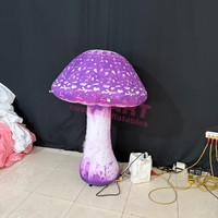 Champignon gonflable géant personnalisé, champignons gonflables de grande taille aux couleurs dégradées, accessoire de décoration de scène pour événements et festivals