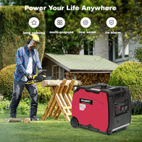 Hochwertige Benzin generatoren 3,2 kW 3,5 kW Silent Mini Portable Benzin generator